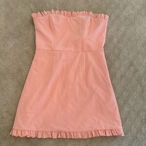French connection size 6 strapless dress